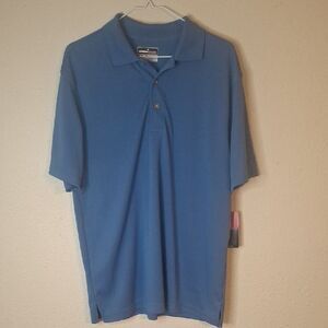 Grand Slam Men's Polo in Federal Blue size medium NWT
